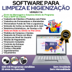 Software Os Serviços de Limpeza e Higienização com Vendas Financeiro e Estatísticas v7.6 Plus  Whatsapp via Os - Fpqsystem