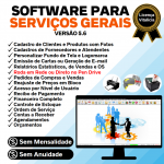 Software Os Serviços Gerais com Vendas Financeiro e Estatísticas v5.6 Plus - Fpqsystem