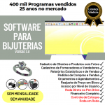 Software para Bijuteria com Acessórios Controle de Estoque Pedido de Vendas e Financeiro v3.0 Plus - Fpqsystem