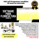 Software para Floricultura Controle de Estoque Pedido de Vendas e Financeiro v3.0 Plus - Fpqsystem