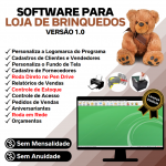 Software para Loja de Brinquedos com Controle de Estoque e Pedido de Vendas v1.0 - Fpqsystem