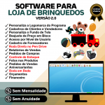 Software para Loja de Brinquedos com Controle de Estoque Pedido de Vendas e Financeiro v2.0 - Fpqsystem