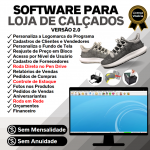 Software para Loja de Calçados com Controle de Estoque Pedido de Vendas e Financeiro v2.0 - Fpqsystem
