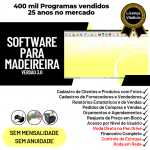 Software para Madeireira Controle de Estoque Pedido de Vendas e Financeiro v3.0 Plus - Fpqsystem