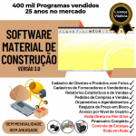 Software para Material de Construção Controle de Estoque Pedido de Vendas e Financeiro v3.0 Plus - Fpqsystem