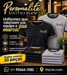 Somos referência em Uniformes personalizados com mais de 18 anos de experiência aqui.                                                                                                                   