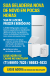 Sua geladeira bebedouro ou freezer parou de funcionar? Entre em contato