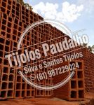 Tijlos De 8 Furos 9x19x19 Direto Da Olaria Para Sua Obra 