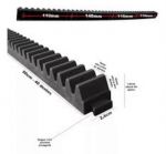 Trilho Dentado Para Motor Portão Todas Marcas Garen Ppa Preto