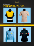 Uniforme personalizado com sua marca