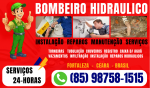 Vazamentos   Instalação   Hidraulicos  85 98758-1515