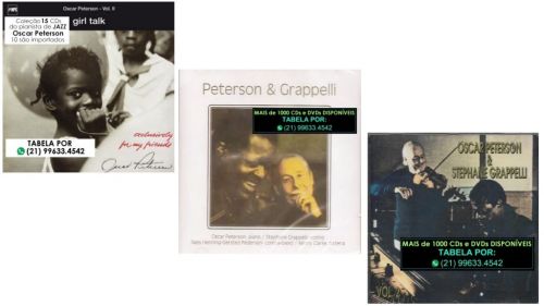 15 Cds do pianista de jazz Oscar Peterson 676707