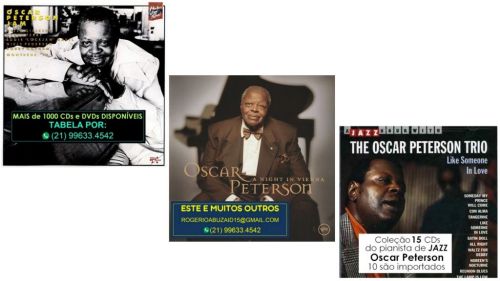 15 Cds do pianista de jazz Oscar Peterson 676708