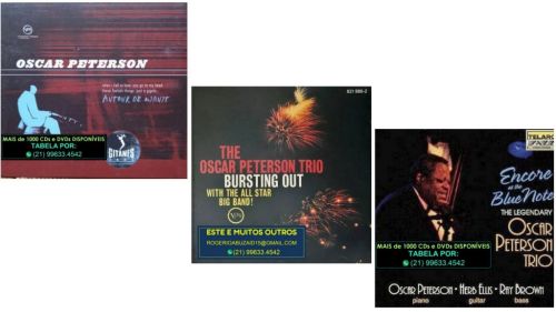 15 Cds do pianista de jazz Oscar Peterson 676713