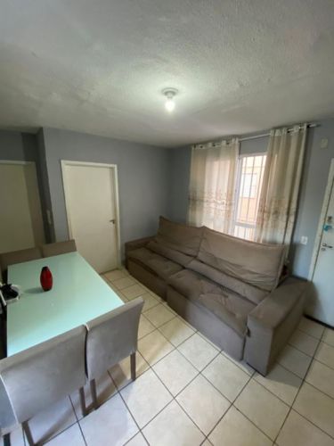 2 quartos Sala Cozinha integrada com área de serviço Banheiro social vaga de garagem demarcada Chácaras Bom Jesus Contagem 773993