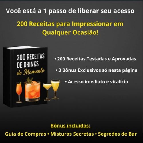 200 receitas de drink 768013