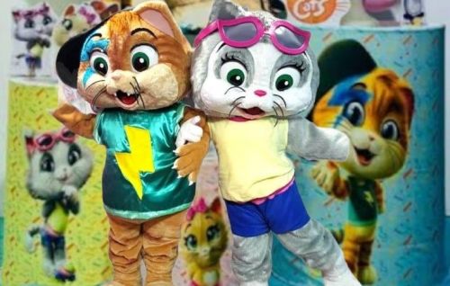 44 Gatos cover personagens vivos festas infantil 587536