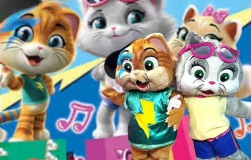 44 Gatos cover personagens vivos festas infantil 587542