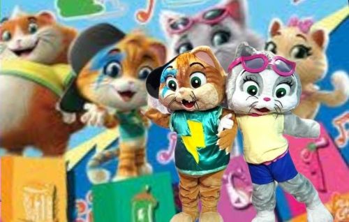 44 Gatos cover personagens vivos festas infantil 587543