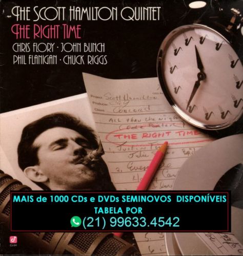 7 Cds do Saxofonista de Jazz  Scott Hamilton 669831