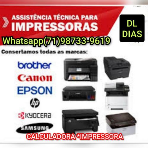 71 98733 9619 Conserto de Impressoras Calculadoras Máquinas de escrever 750734