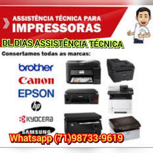 71 99998 3362 Conserto em Impressoras Calculadoras  máquinas de escrever  736644
