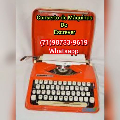 71 99998 3362 Conserto em Impressoras Calculadoras  máquinas de escrever  736647