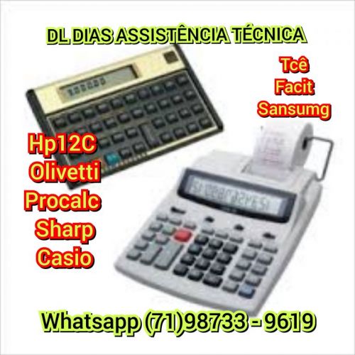 71 99998 3362 Conserto em Impressoras Calculadoras  máquinas de escrever  736648