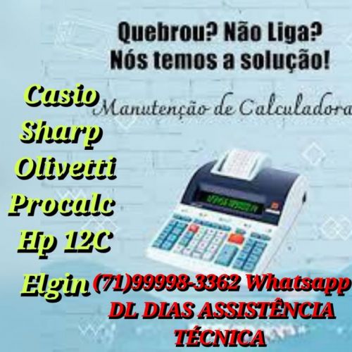71 999998-3362 Conserto de Impressoras Hp   Calculadoras. Microondas em Salvador 713731