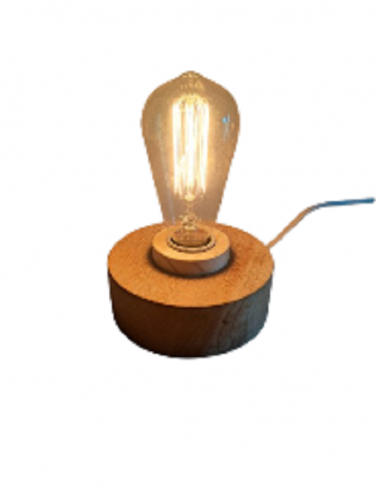 Abajur de mesa  Madeira Maciça 749902
