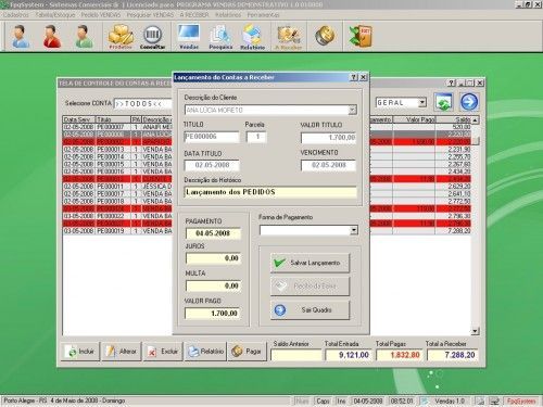 Programa para controlar vendas e estoque v1.0   FpqSystem 1898