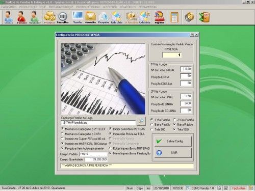 Programa para controlar vendas e estoque v1.0   FpqSystem 1906
