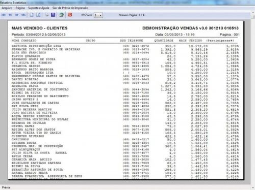 Programa Controle de Estoque, Pedido de Vendas e Financeiro v3.0 PLUS 15921