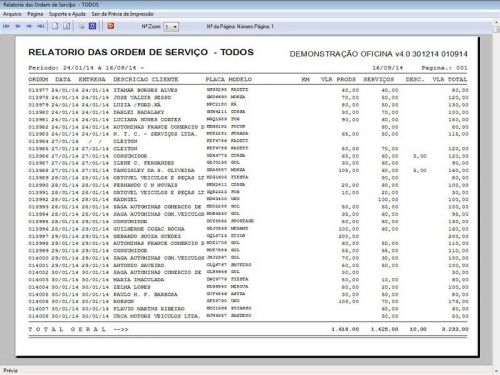 Programa para Oficina Mecânica para Veiculos em Geral, Vendas e Financeiro v4.0 FpqSystem 97788