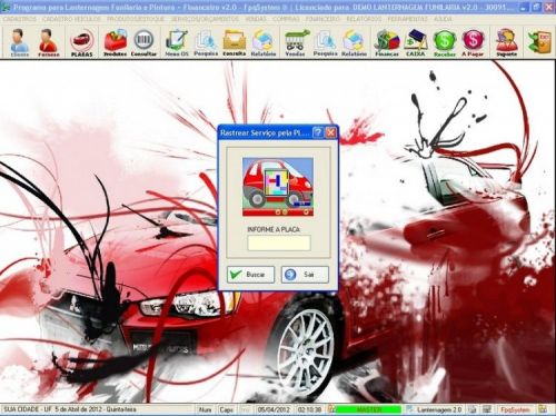 Software para Lanternagem Funilaria e Pintura com Vendas e Financeiro v2.0 - Fpqsystem 19026