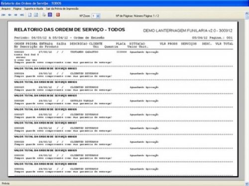 Software para Lanternagem Funilaria e Pintura com Vendas e Financeiro v2.0 - Fpqsystem 19041