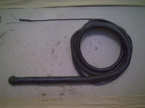 Chicote Bullwhip Couro Indiana Jones Zorro no Brasil Sp 33410