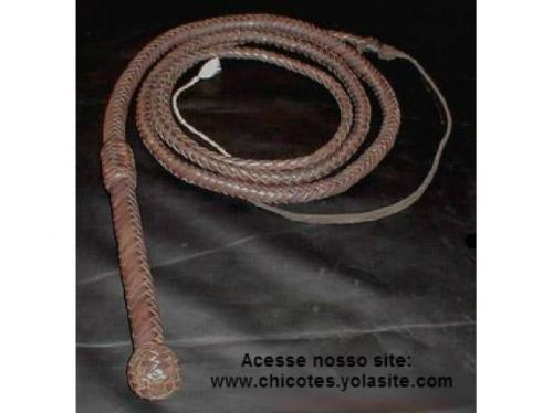 Chicote Bullwhip Couro Indiana Jones Zorro no Brasil Sp 145761