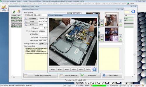 Programa Ordem de Serviço Assistência Técnica Vendas Estoque e Financeiro v5.0 Plus - Fpqsystem 58441