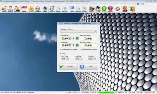 Programa Ordem de Serviço Assistência Técnica Vendas Estoque e Financeiro v5.0 Plus - Fpqsystem 58450
