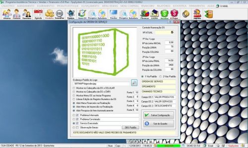 Programa Ordem de Serviço Assistencia Tecnica, Vendas, Estoque e Financeiro v5.0 Plus 58451