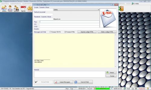 Programa Ordem de Serviço Assistência Técnica Vendas Estoque e Financeiro v5.0 Plus - Fpqsystem 58453