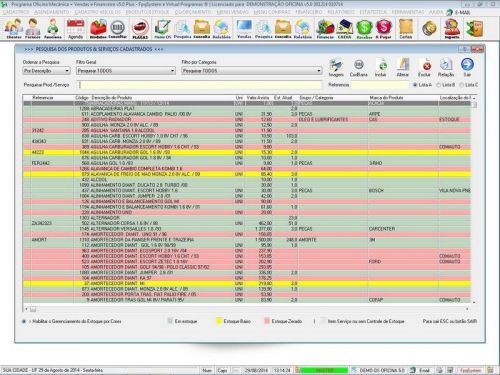 Programa para Oficina Mecânica com Check List + Vendas e Financeiro v5.0 92499