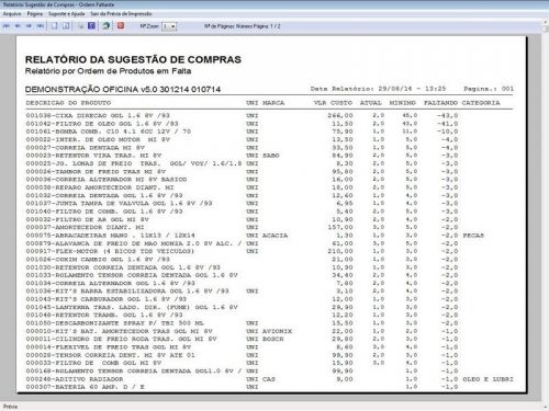 Programa para Oficina Mecânica com Check List  Vendas e Financeiro v5.0 - Fpqsystem 92501