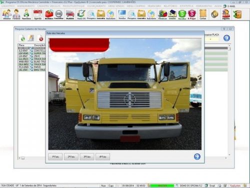 Programa para Oficina Mecânica CAMINHÃO com Check List + Vendas e Financeiro v5.2 PLUS 92533