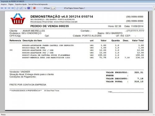 Programa Assistência Técnica, Ordem de Serviço, Orçamento e Financeiro v4.0 - Fpqsystem 96584