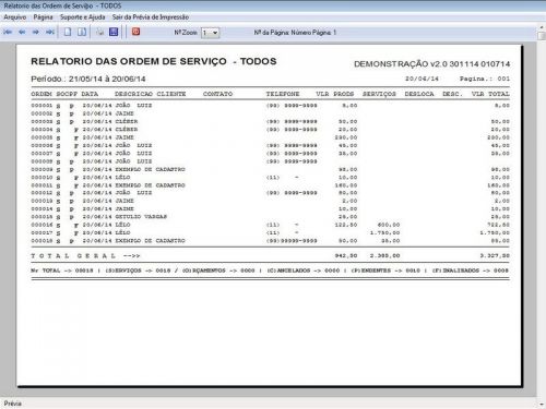 Programa Assistência Técnica, Ordem de Serviço, Orçamento e Produtos v2.0 - Fpqsystem 96609