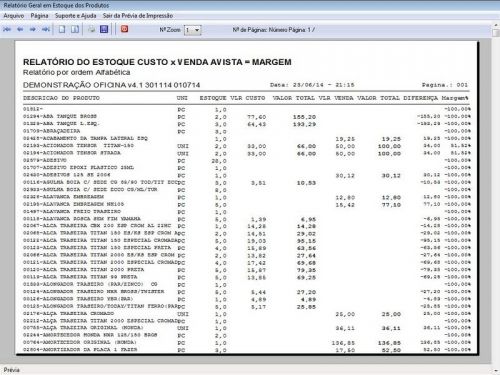 Programa para Oficina Mecânica Moto, OS, Orçamento e Cadastro de Placas v4.1 - Fpqsystem 97584