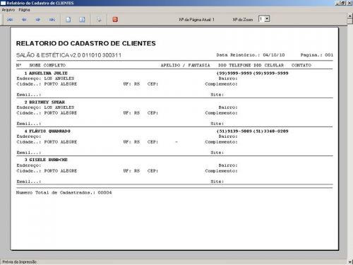 Programa Salão de Beleza e Estética com Agendamento e Vendas v2.0 - Fpqsystem 97601