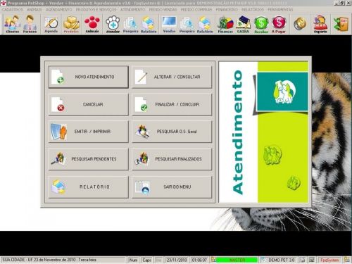 Programa para PetShop e Veterinária com Vendas, Serviços e Financeiro v3.0 - FpqSystem 97648